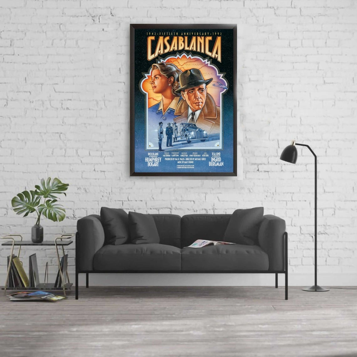 Женская фотография в стиле дня рождения на холсте домашняя (без рамки)