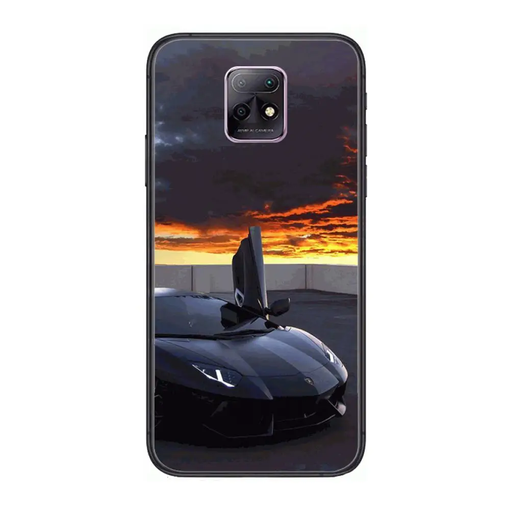 

Cool luxury car L-Lamborghini sports car Style Phone Case For XiaoMi Redmi 10X 9 8 7 6 5 A Pro S2 K20 T 5G Y1 Anime Black Cover