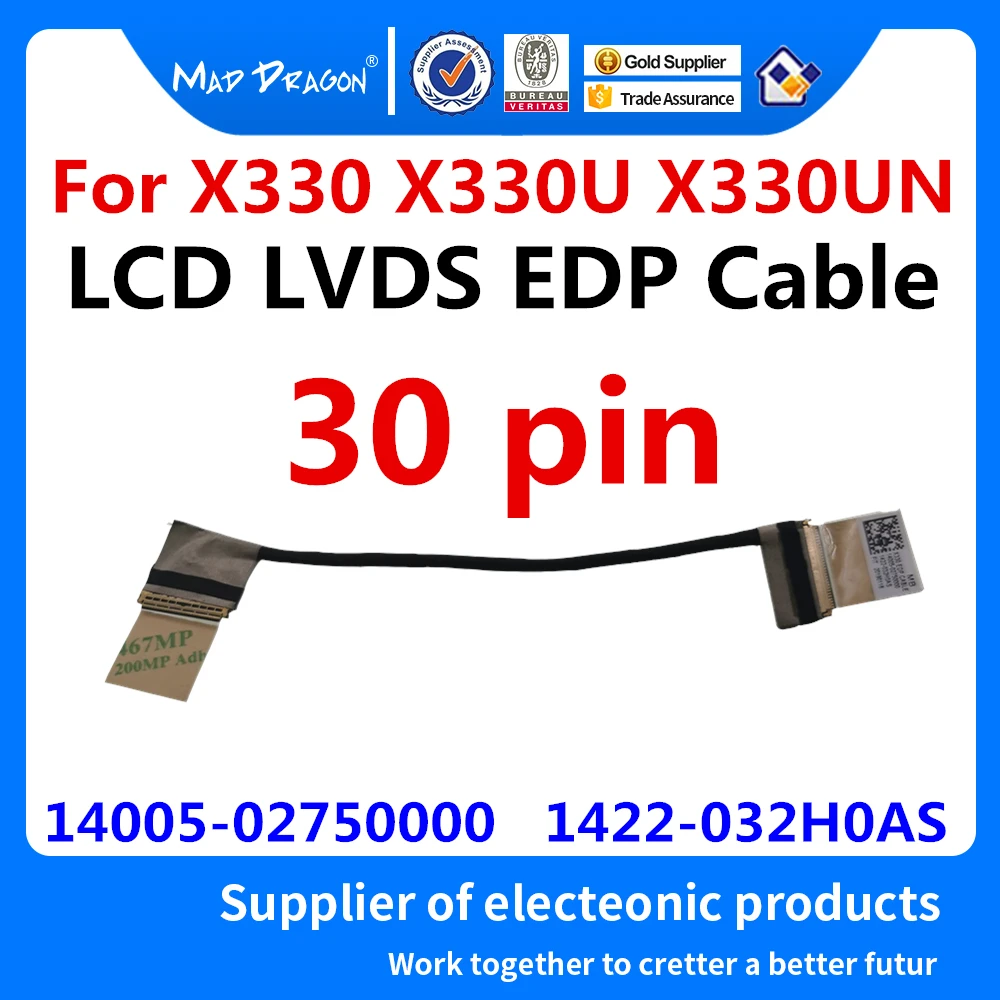 Новый оригинальный ЖК-экран для ноутбука гибкий кабель ЖК-экрана EDP-кабель ASUS