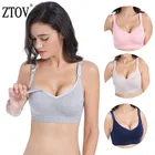 ZTOV кормление грудью бюстгальтер для беременных Бюстгальтер для кормления бюстгальтер предотвратить провисание для беременных Для женщин Беременность нижнее белье
