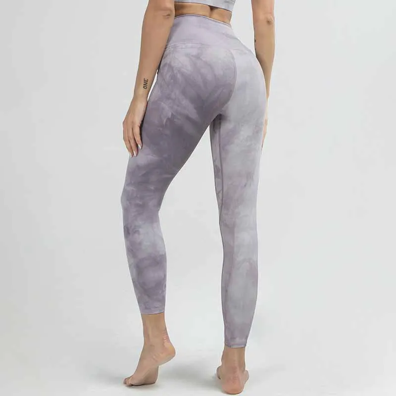 Леггинсы пуш-ап женские бесшовные с высокой талией для занятий спортом - купить