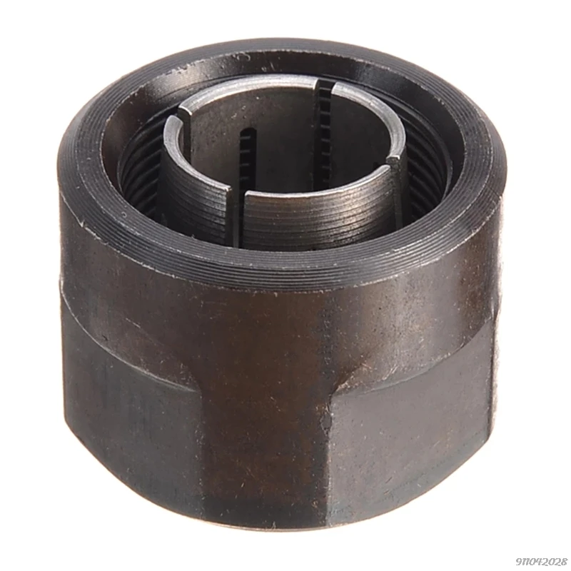 

12.7mm Black Metal 1/2" Collet Nut Plunge Router Parts for 3612 Engraving Machine plunge router 20 x 27mm A7 21 Wholesales