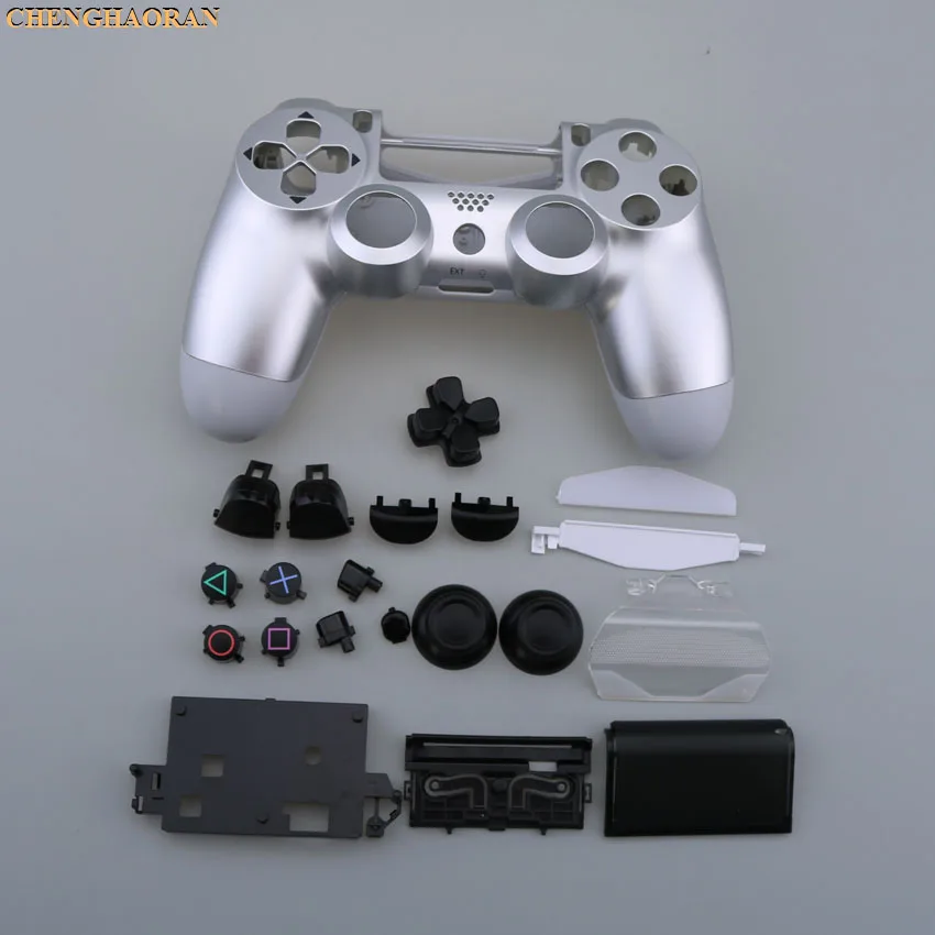 K 1SET Buttons kit Screwdriver Screws Plastic Matte Front Back Hard Upper Housing Shell Case for Sony PS4 Pro Controller JDS-040 - Цвет: K