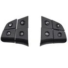 Автомобильная Многофункциональная кнопка рулевого колеса для аудио для Mercedes-Benz W164 GL ML 2006-2009 Черный