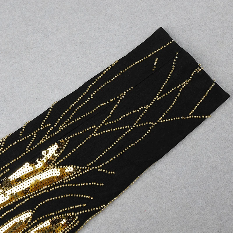 

2021 New Short Coat Party Important Occasion Gold Sequins Long Sleeve Short Coat For Important Occasions