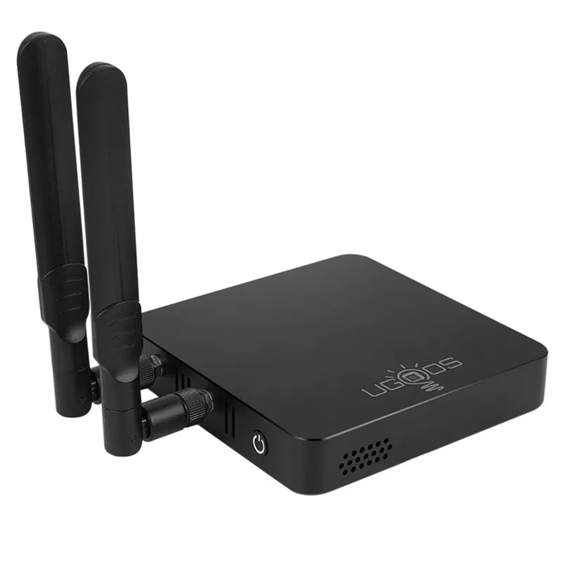 ТВ приставка UGOOS AM6/AM6 PRO 4 Гб DDR4 32 ПЗУ Amlogic S922X Android 9 0 2 4G Wi Fi 1000 м LAN BT 4K HD