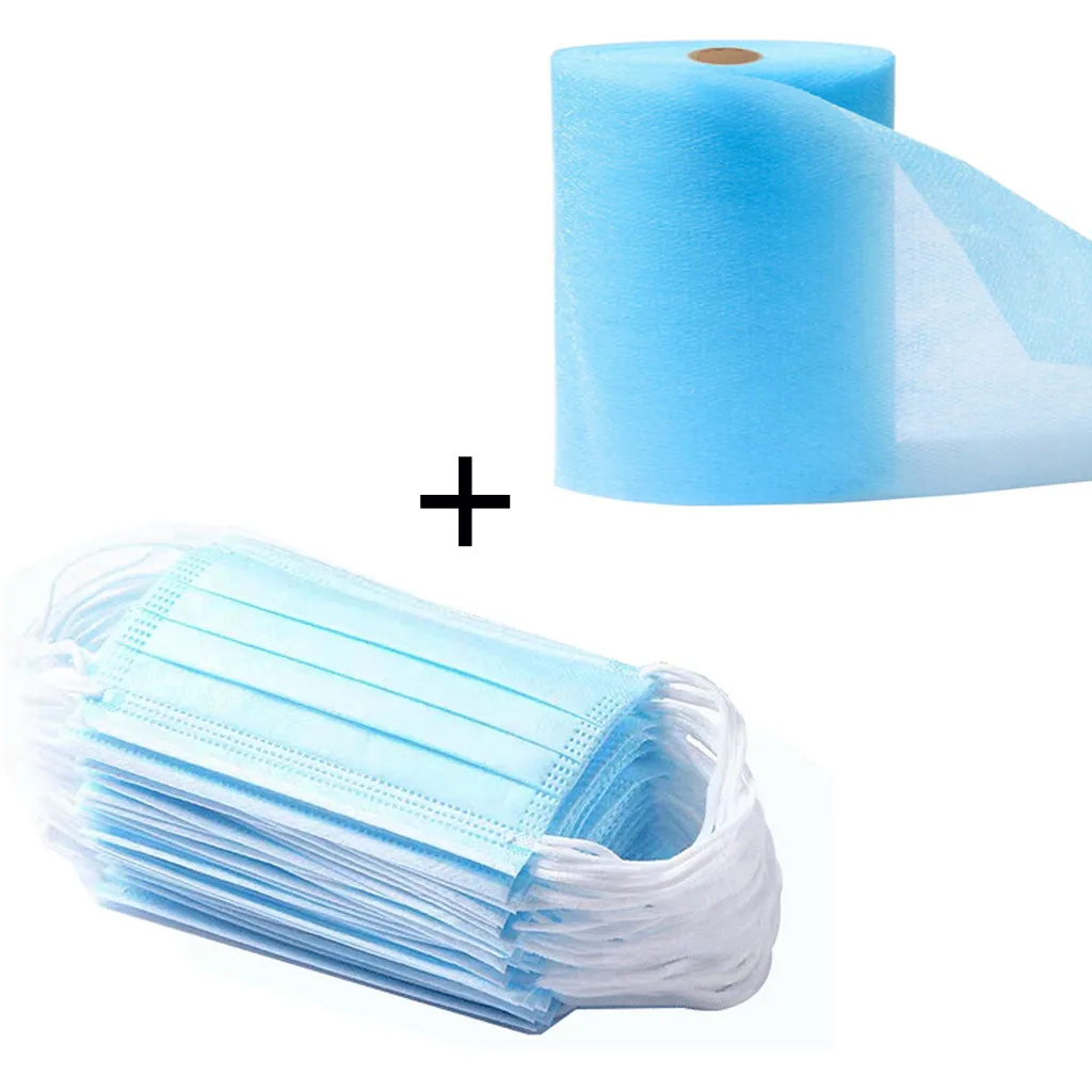 Маска детская трехслойная из нетканого материала 50 шт. | Аксессуары для одежды