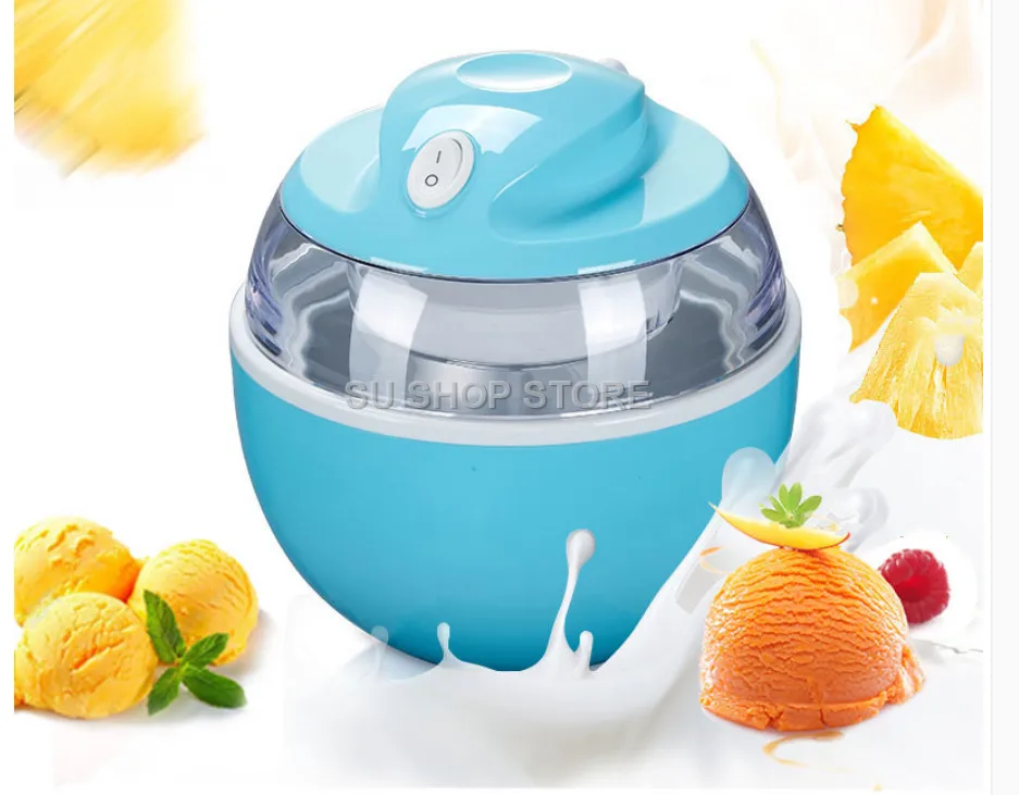 220 В бытовой морозильной камере мороженое машина Портативный льдогенератор 4