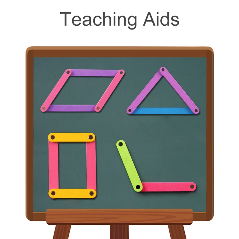 Детский Магнитный блок математические игрушки учебные пособия геометрическая