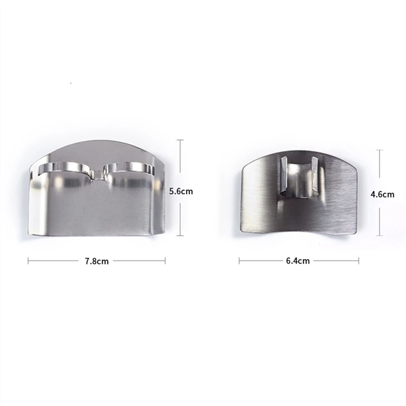 

2021 Saim Finger Protector Stainless Steel Finger Tool Kitchen Knife Cut Vegetable Guard Kitchen Cook Fingers Protection Tool