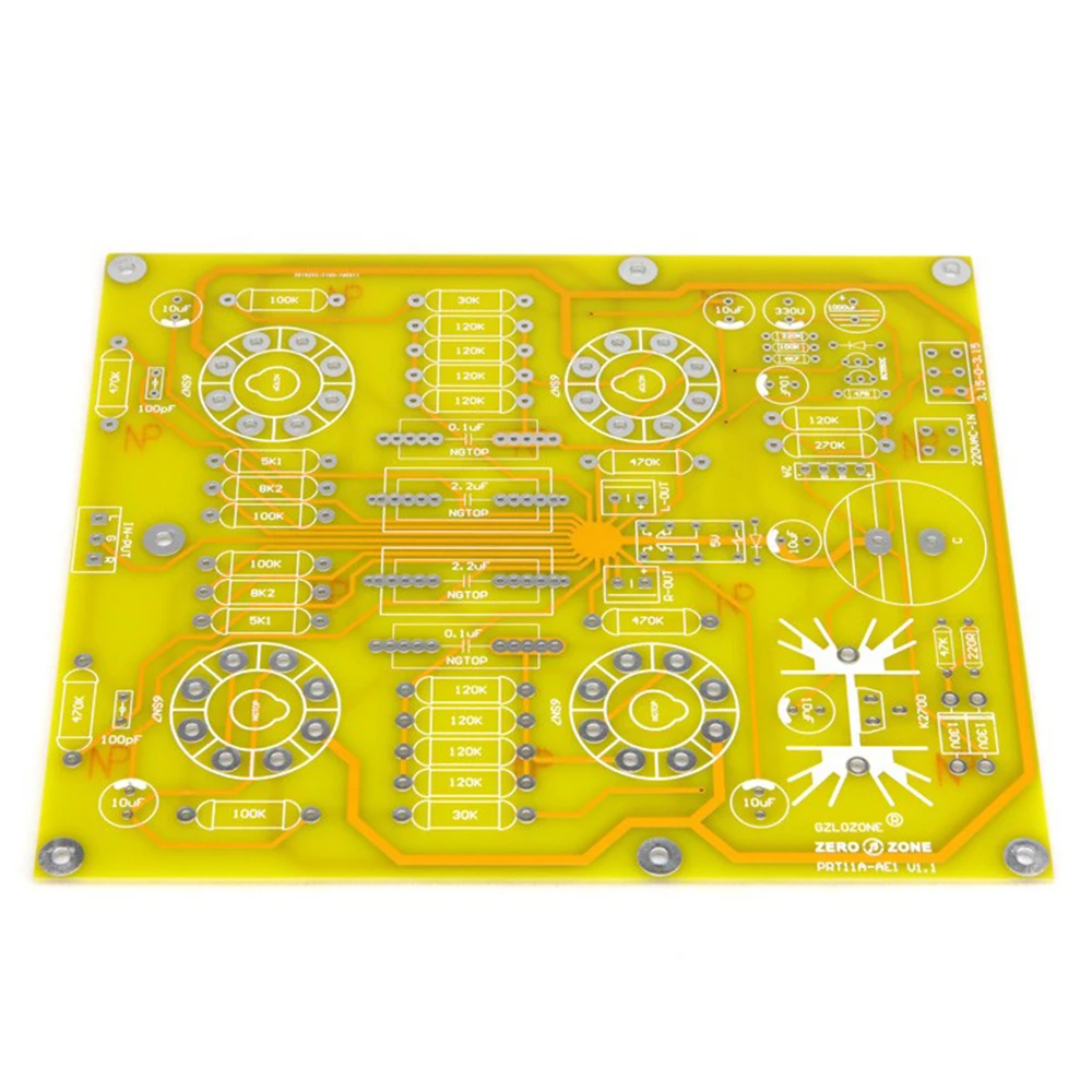 1pcs / 2pcs 3pcs 4pcs 5pcs DIY PCB Board for PRT11A Bile Tube PRE Preamplifier (Refer to US CARY CARY-AE1 Circuit) | Электроника