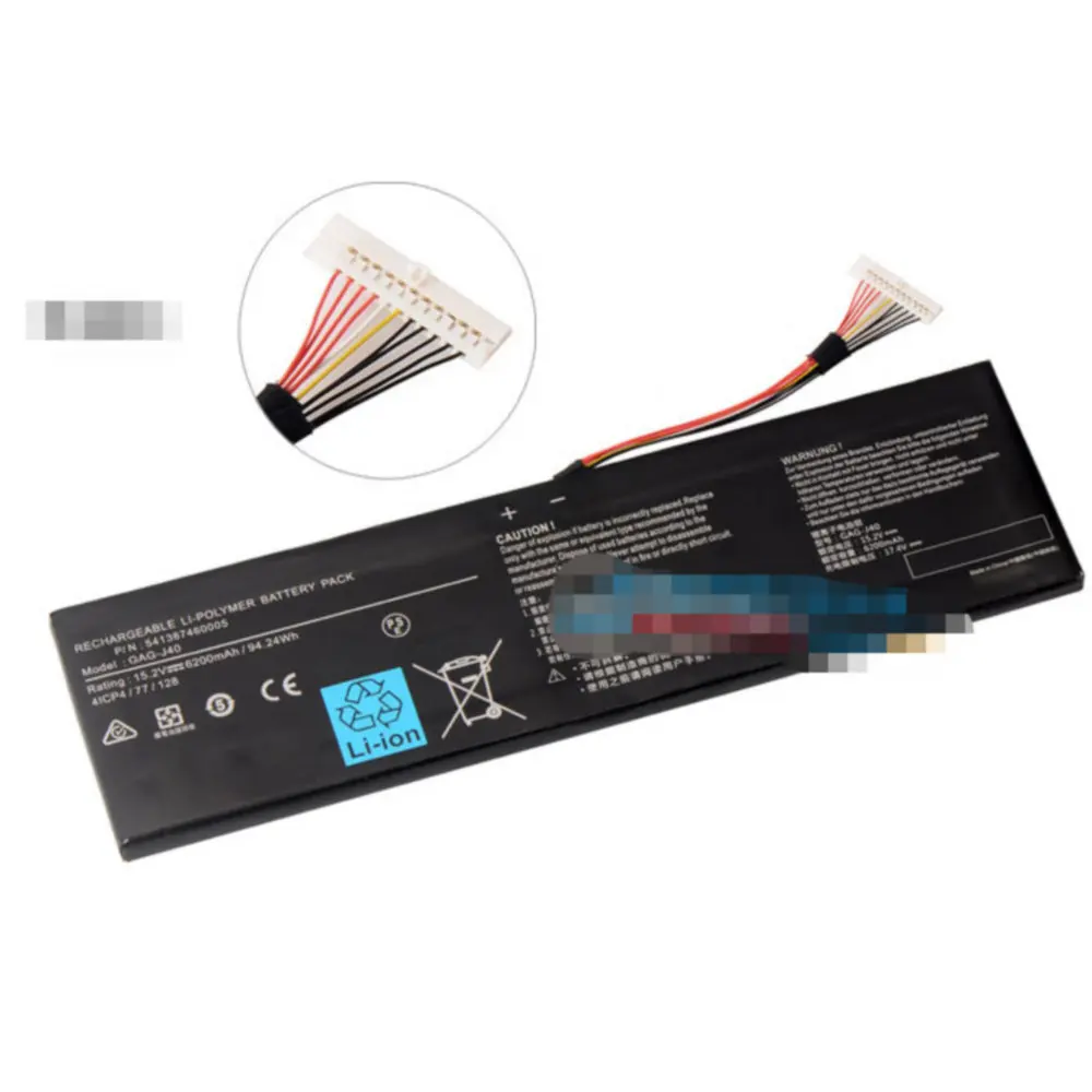 

GAG-J40 ноутбук Батарея для Gigabyte Aorus X7 Dt V7 V8 V6 Aero 15 14 V7 14-W-CF2 15x15 Вт 14-P64WV6 P64Wv7-De325Tb