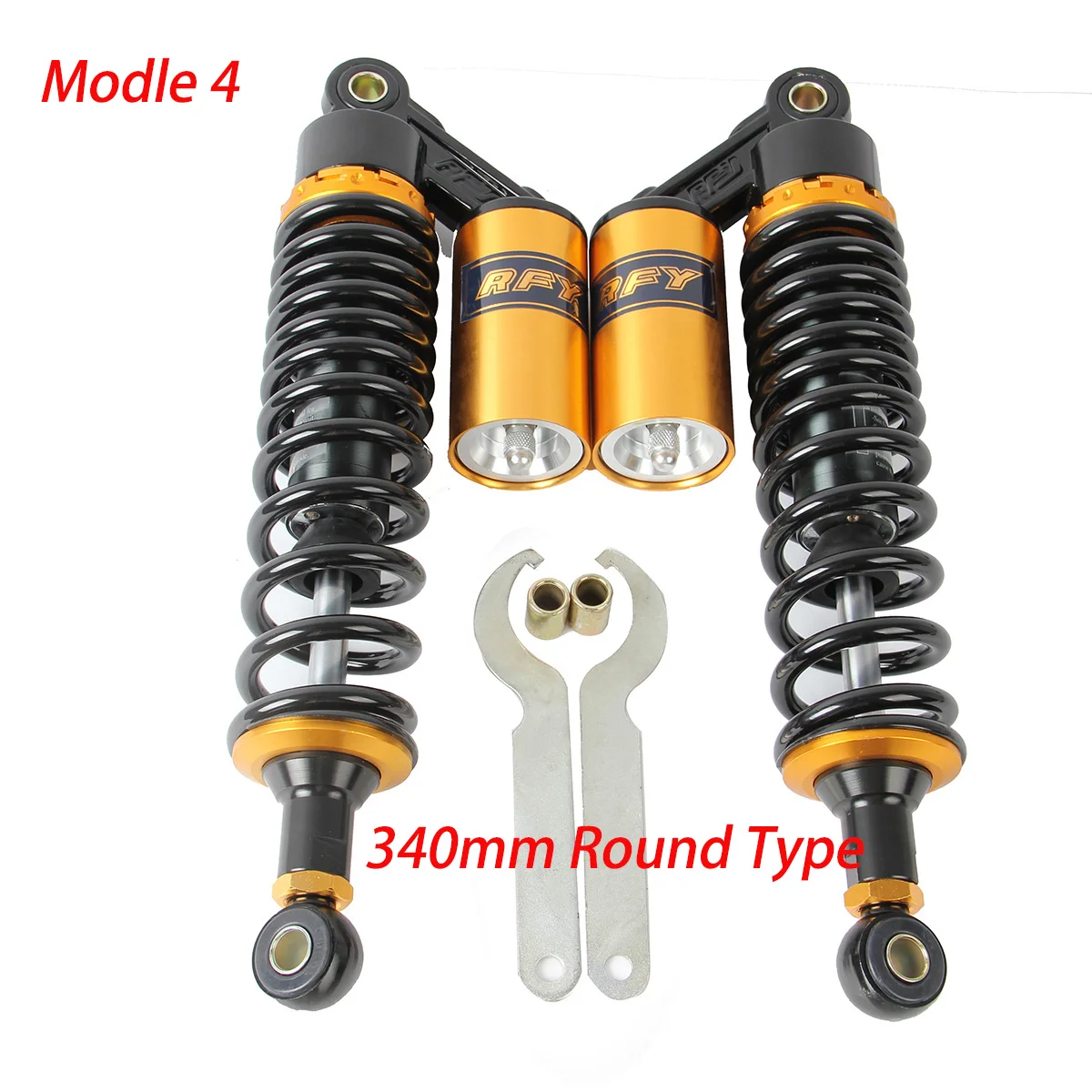 Задние воздушные амортизаторы POSSBAY для мотоциклов подвеска 320 мм 340 360 380 400 Honda Yamaha