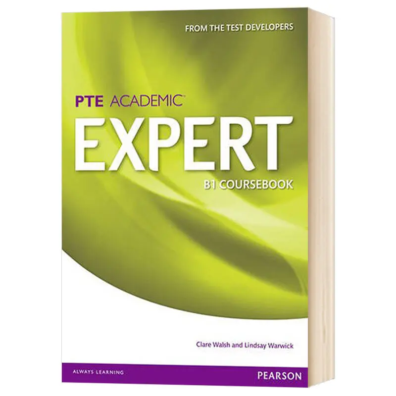 

Expert Pearson Test of English Academic B1 Standalone Coursebook PTE Original Language Learning Books