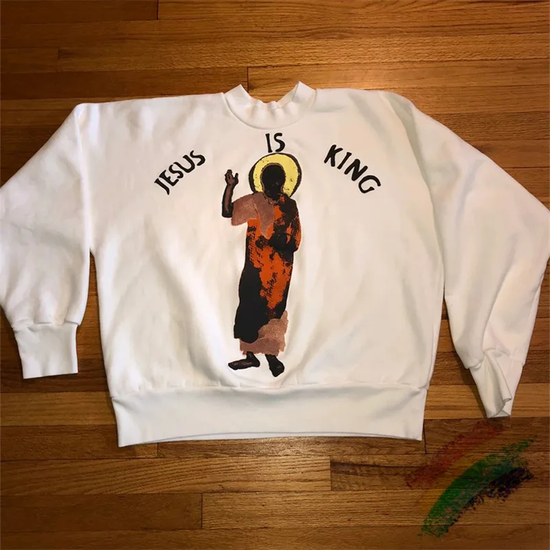 Kanye West Jesus Is King Chicago Лимитированная серия свитеров мужские и женские худи лучшего