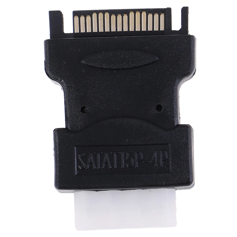 1 шт. 15Pin Sata серия ATA штекер в IDE 4 Pin Женский адаптер для жесткого диска кабель