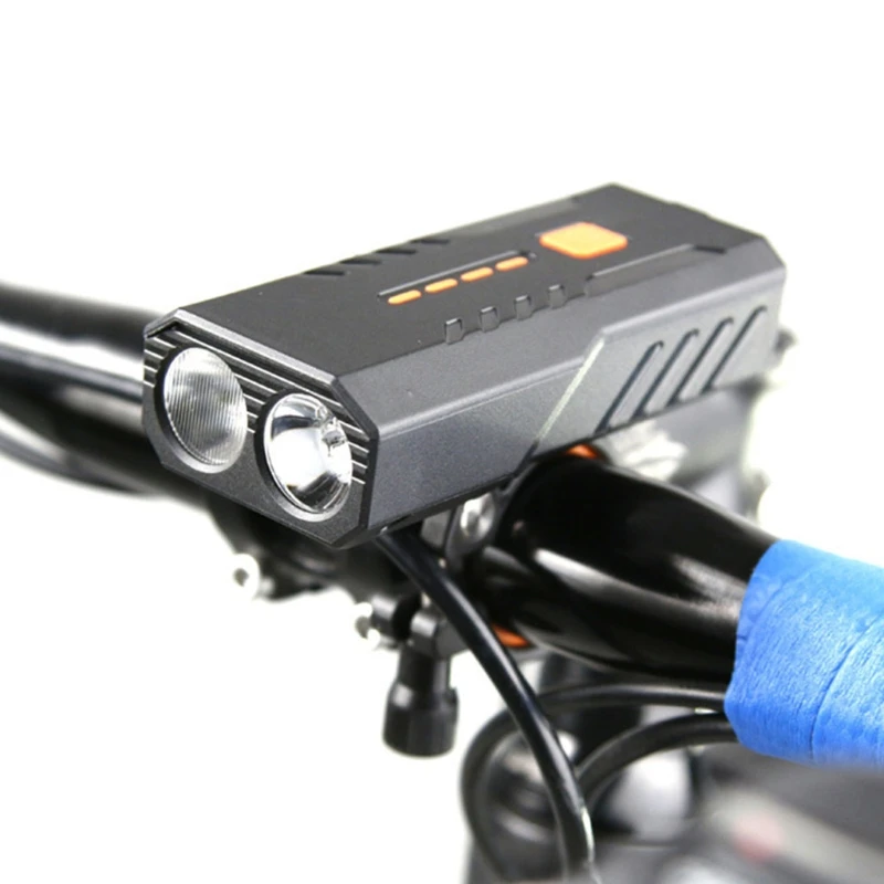 

Bicycle Headlight Powerful Torch Horn Lights Night Riding Bike Rechargeable
