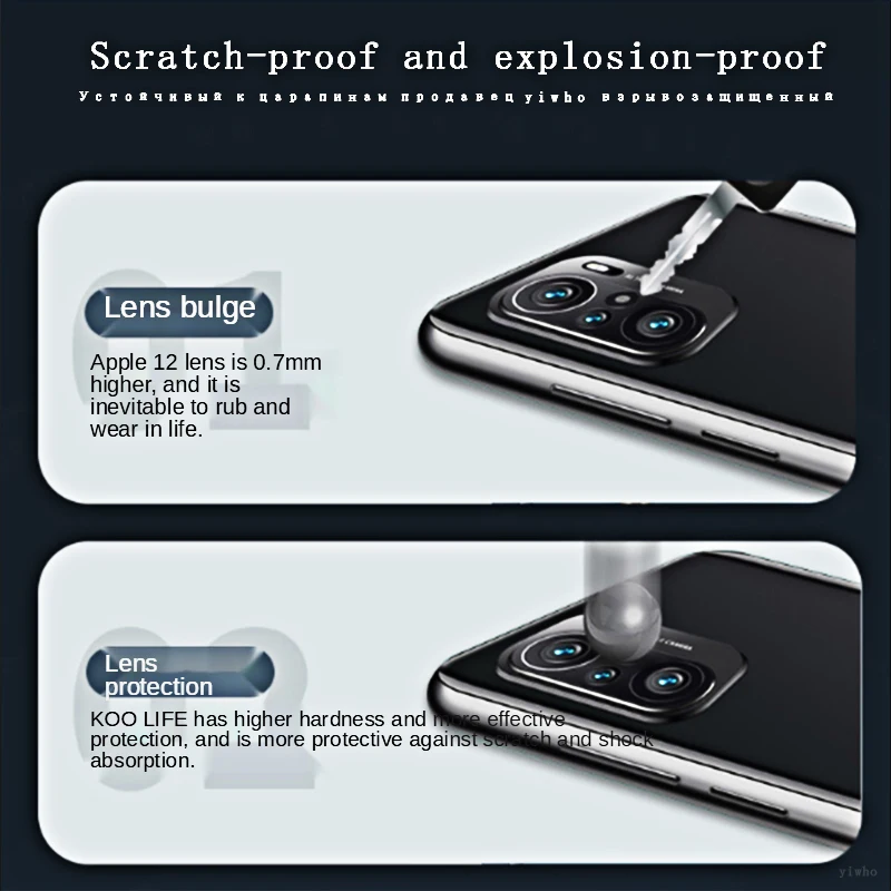 Защитное стекло для экрана и объектива камеры Huawei P40 Pro Plus P30 Lite E P Smart 2021 3 шт. |