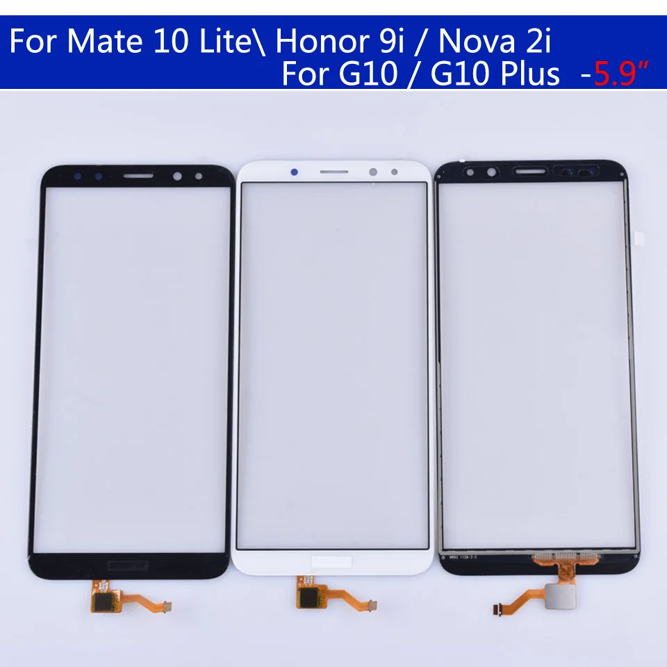 Сенсорный экран 5 9 дюйма для Huawei Mate 10 Lite Honor 9i Nova 2i сенсорная панель дигитайзер G10