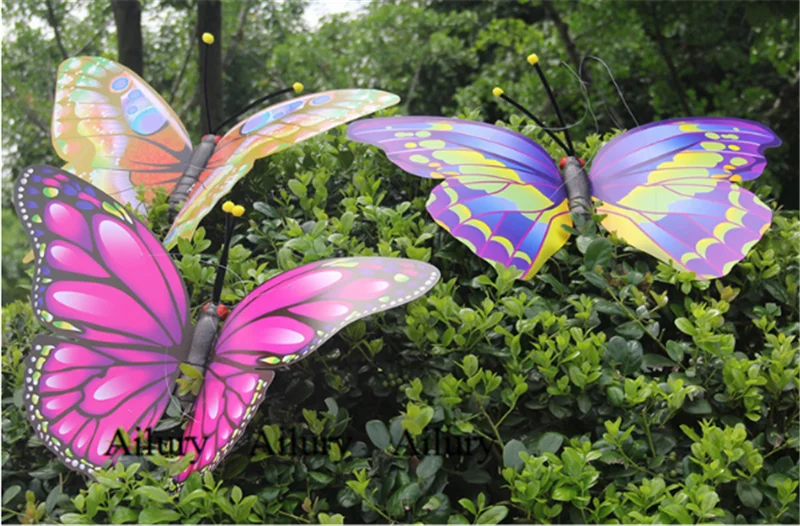 60CM Simulation Butterfly Large Home Furnishing Mall Venue Scene Layout Decoration Soft Forest Department | Дом и сад