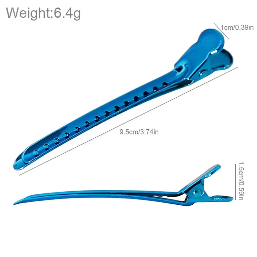 Металлический зажим для волос утконоса из нержавеющей стали Профессиональный