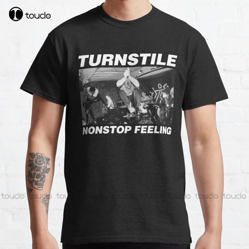 

New Turnstile Jump Classic T-Shirt Mens Running Shirts Unisex Tee Shirt