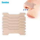 1-24 шт. дыхание носовые полоски для носа, для лечения ринитов наклейки анти пластыри против храпа подходит для перегрузки рельеф холодной чихание жидкий полоски