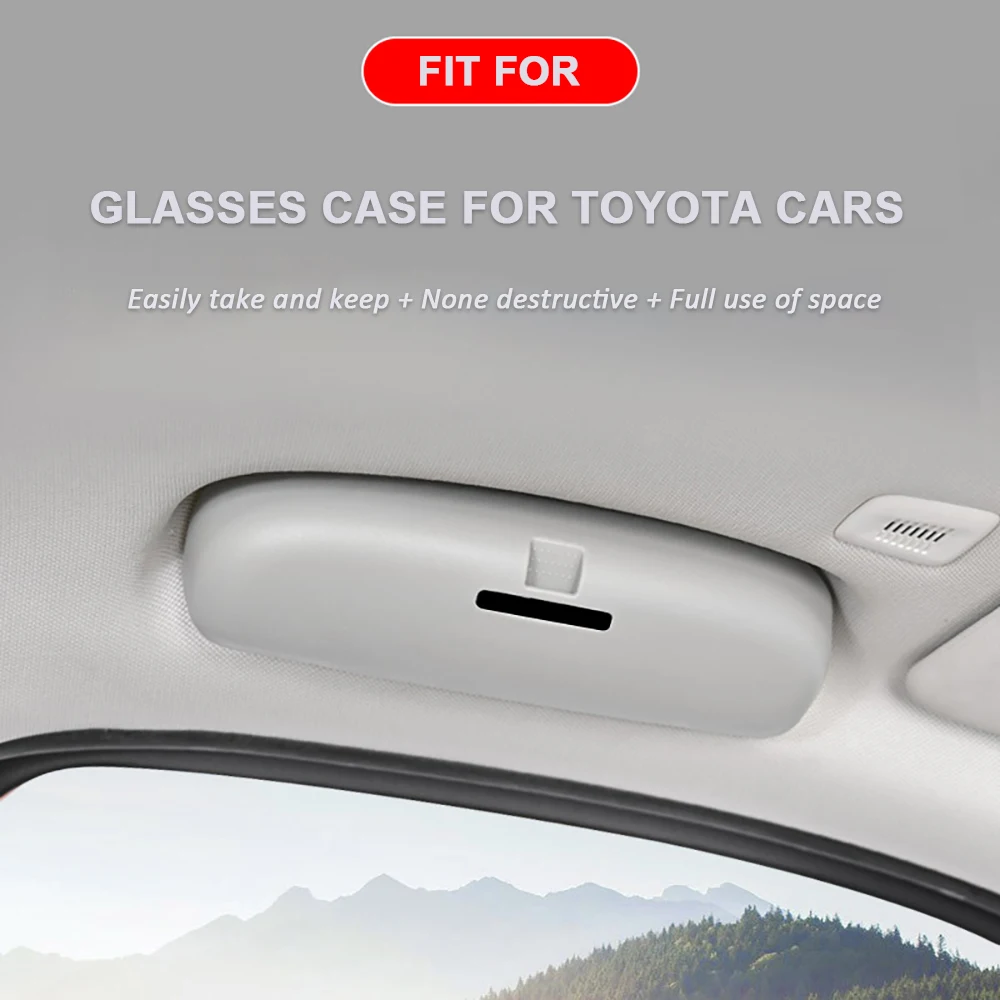 Coche para Toyota RAV4 CHR C-HR Corolla 2014, 2015, 2016, 2017, 2018, 2019, 2020, 2021 gafas de sol de accesorios para cajas