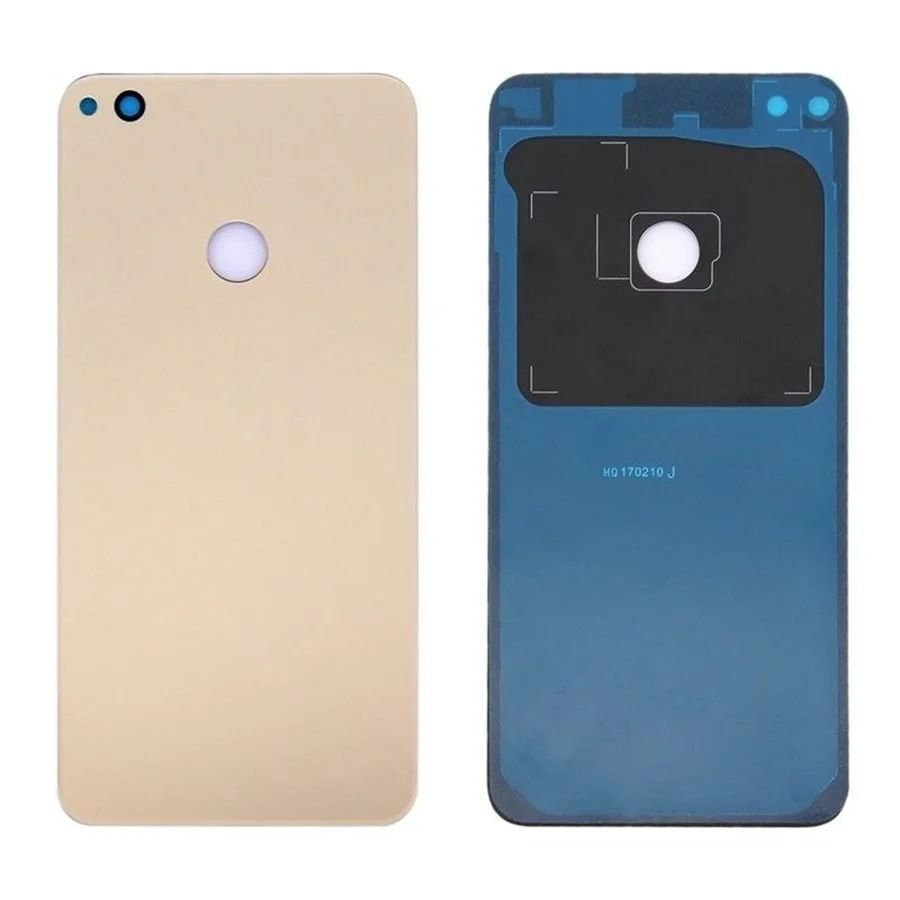 Для Huawei P8 Lite Задняя стеклянная крышка для батареи GR3 задняя дверь корпус панель чехол для Huawei P9 Lite Задняя стеклянная крышка - Цвет: Золотистый