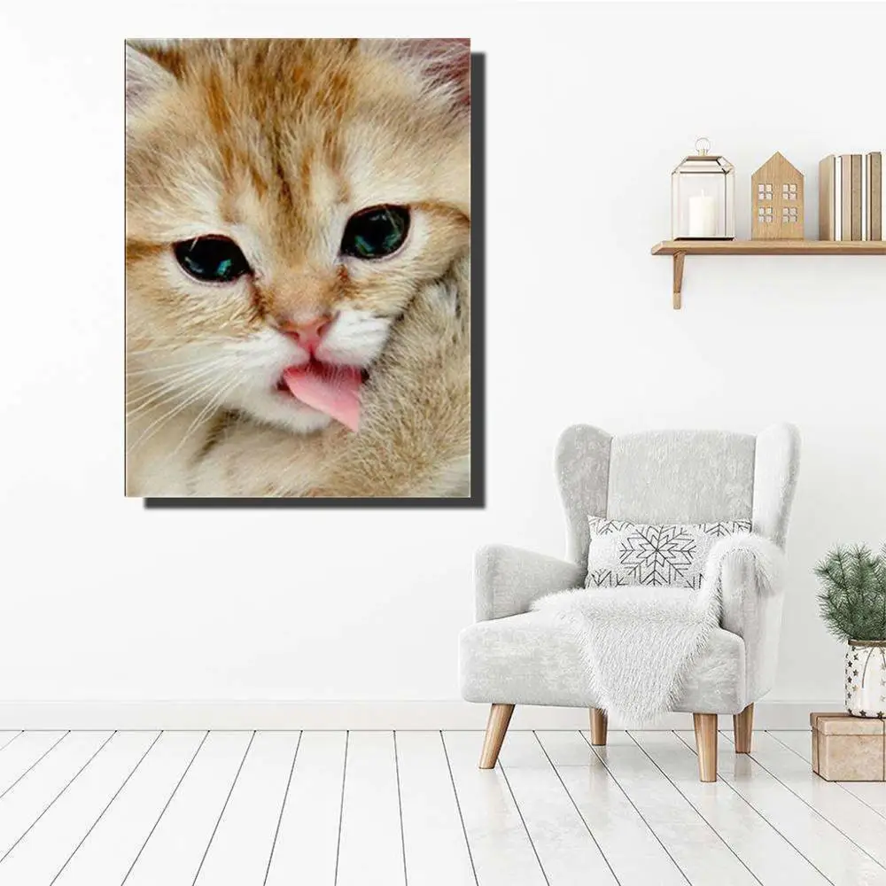 5d алмазная живопись &quotсделай сам&quot мультяшное животное вышивка мозаика полный