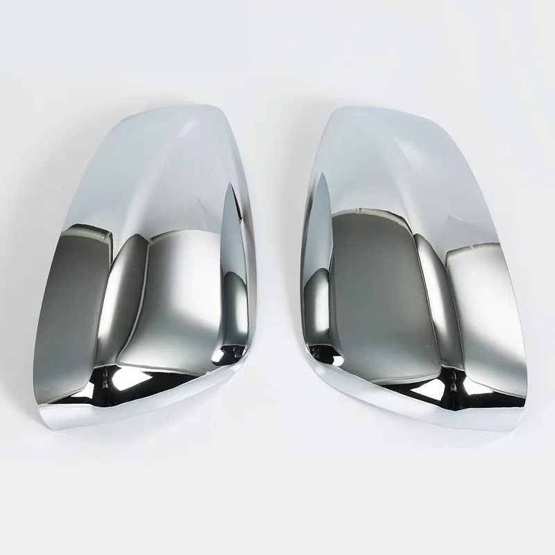 2 шт. левое и правое ABS хромированное яркое серебряное зеркало заднего вида
