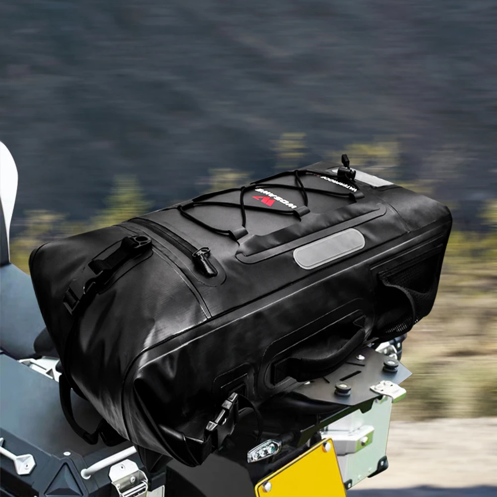 Водонепроницаемая мотоциклетная сумка WOSAWE 32L из ПВХ 100% для мотоциклетного шлема