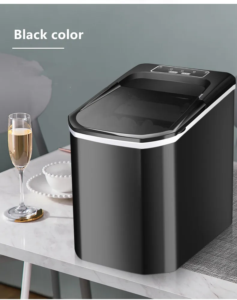 SUSWEETLIFE Small Ice Maker Square Cube Intelligent Production Tool Home use Machine Frozen Appliances 15KG |