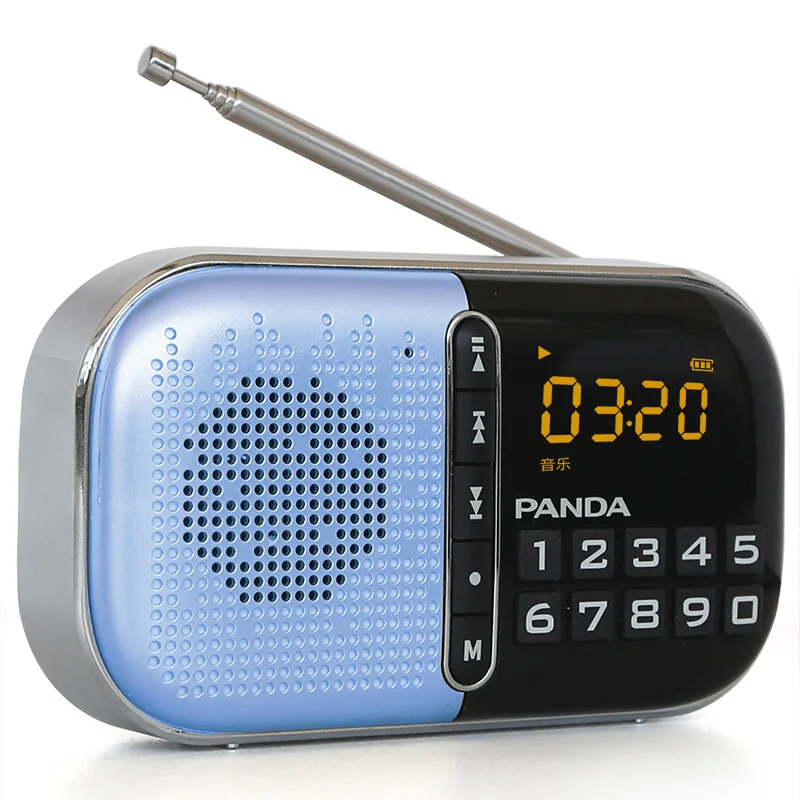 Новый мини FM радио для дома/улицы с антенной портативный MP3 музыкальный плеер