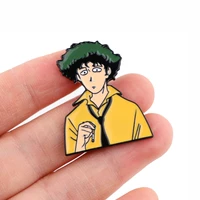 cowboy bebop lapel pins for backpacks enamel pin anime cute things japanese brooch for clothes badges backpack new year gift