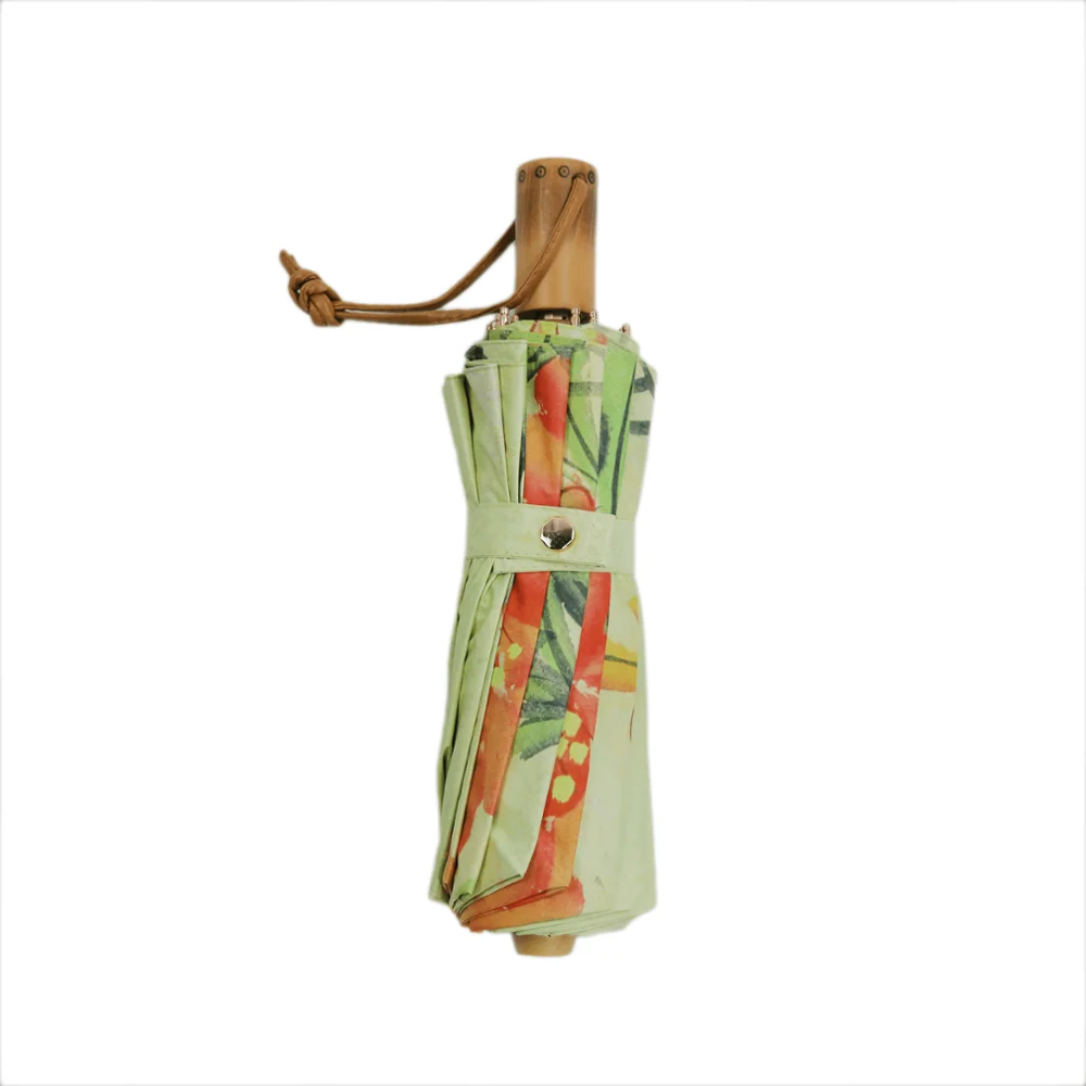 Зонт складной зонт в три сложения солнцезащитный зонтик УФ Зонты женские зонты