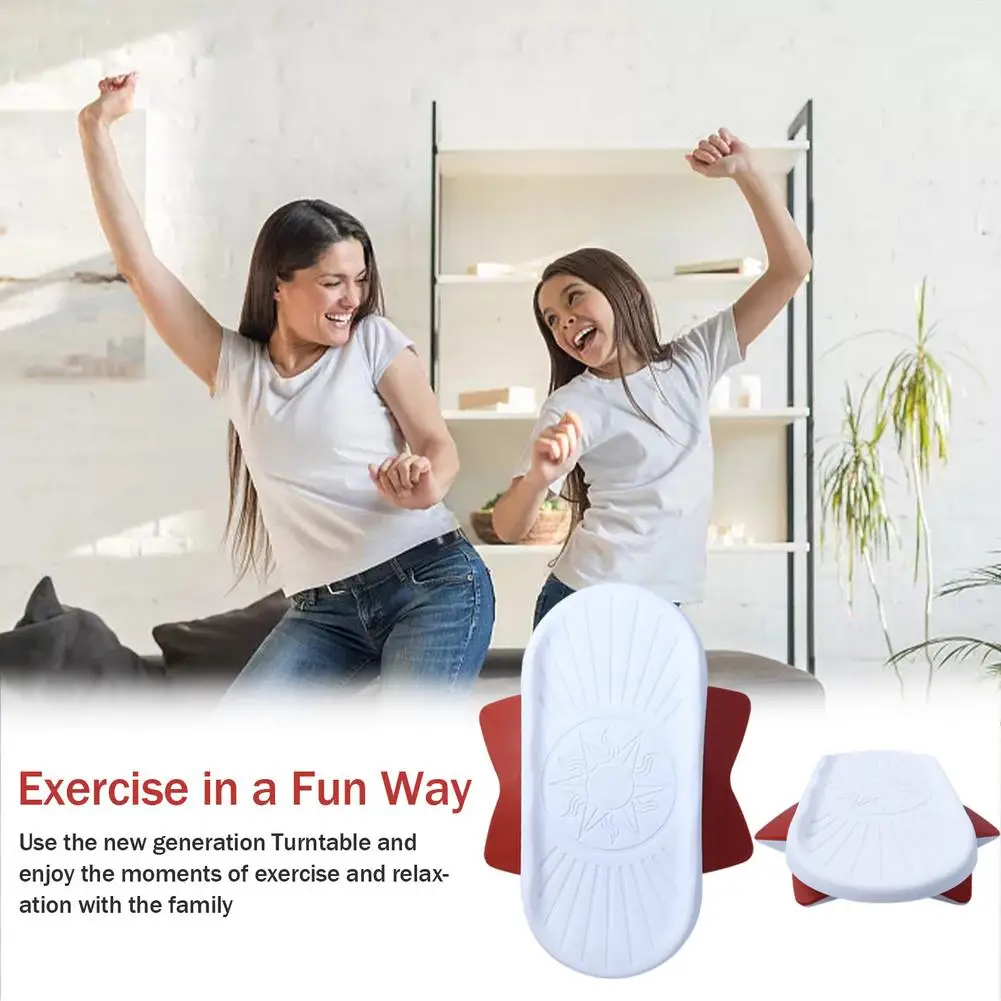 2 шт. вращающийся диск для талии женщин похудение Вращающийся поворотный стол