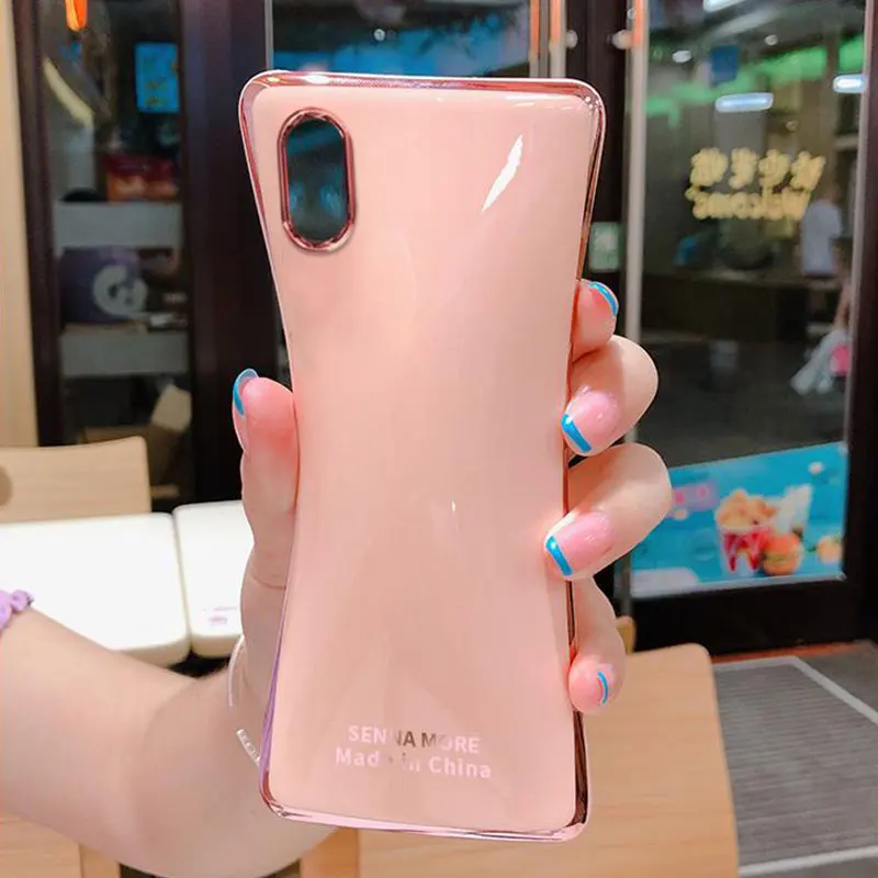 Luxury Silicone Case For Xiaomi Redmi 7A phone Case For Redmi 7 a Cover Shockproof Stand Ring Holder Case Xiaomi Redmi7a Redmi7