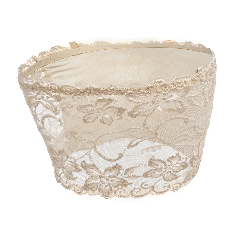 Кружево Для женщин застежкой молнией на спине бюстгальтер чашечки расположены