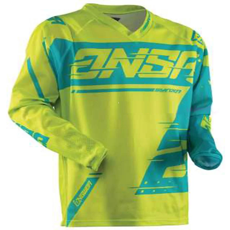 

2021 Vintage Long Sleeve Motorbike Smot Jersey Downhill Jersey Motocross Motorcycle Mountain Bike Jersey MX DH MTB