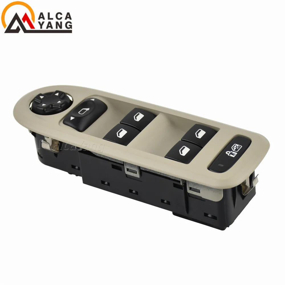 Главный выключатель окон электропитания со стороны водителя 98053439 6490.QY 96644915XT 30170396