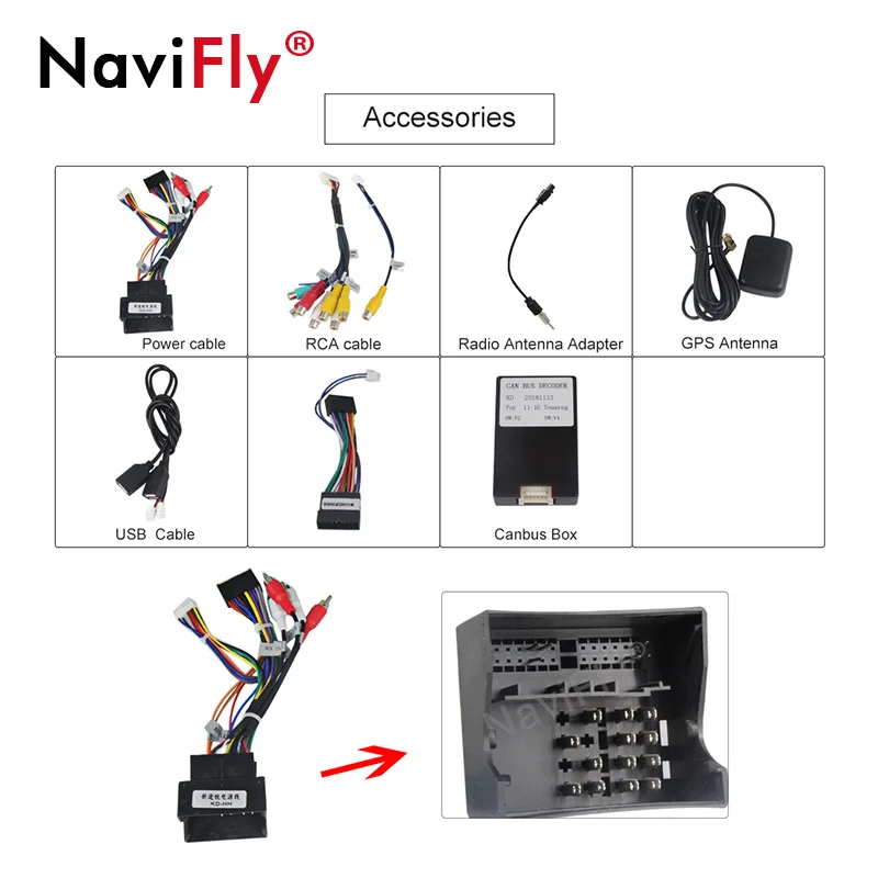 NaviFly Android 9,1 автомобильный мультимедийный плеер для Volkswagen Touareg 2012- Стерео Радио DVD gps навигация четырехъядерный HD 1024*600
