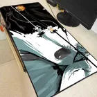 Черно-белые коврики для мыши Mairuige 90x4 0 см, компьютерный Аниме Коврик для мыши и ноутбука коврик для мыши, персонализированный игровой коврик для ноутбука с большим замком