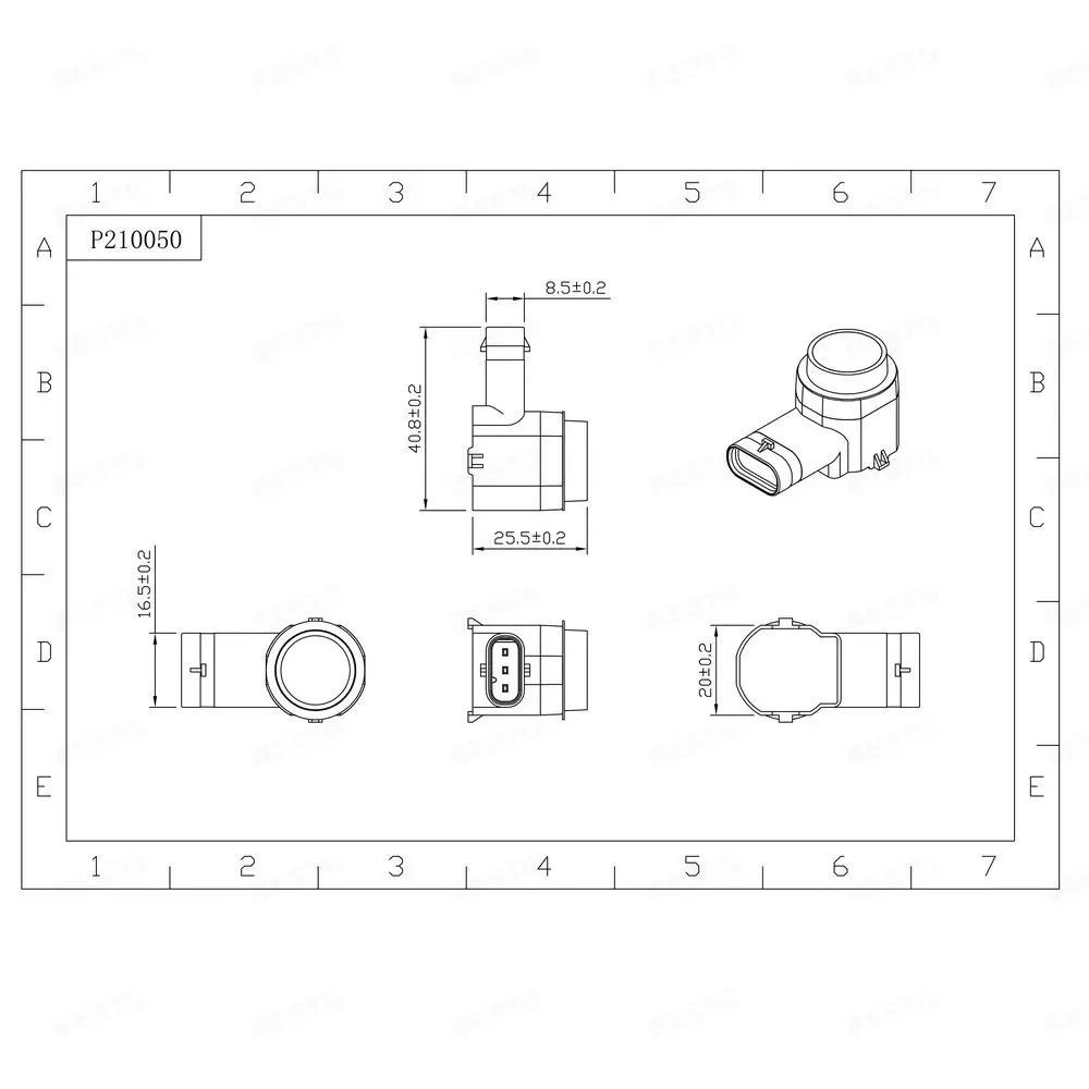 LR010927 LR038084 CAR PDC Parking Assist Sensor For Land Rover Jaguar Range Sport XK XF XJ FREELANDER 2 DISCOVERY 4 | Автомобили и