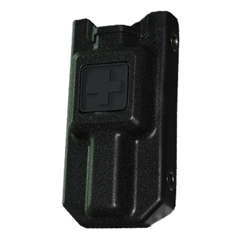 

BUCKSGEAR outdoor plastic tactical box quick release military tourniquet box camping war game paintball first aid kit holster