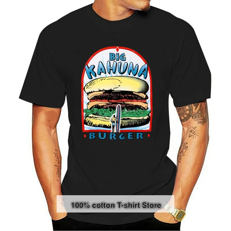 

Vintage Big Kahuna Burger Pulp Fiction Movie Retro T Shirt S M L Xl 2Xl Oversized Tee Shirt