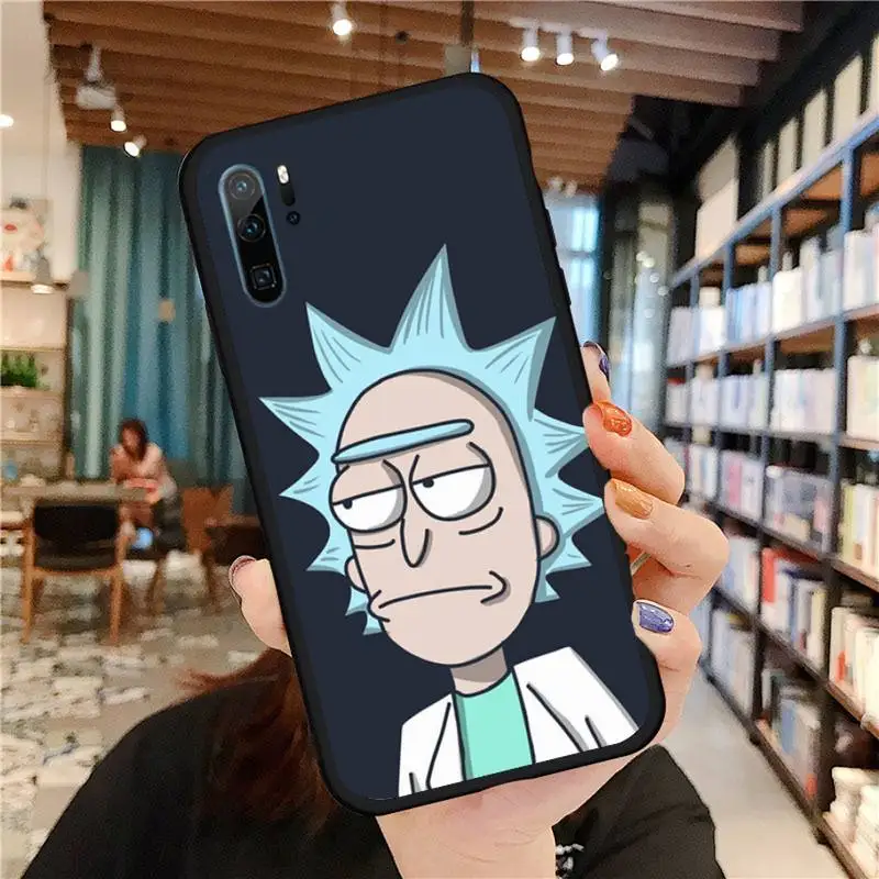 

Scientist fantasy ric-k weird Phone Cases For Huawei honor Mate P 9 10 20 30 40 Pro 10i 7 8 a x Lite nova 5t Soft Silicone