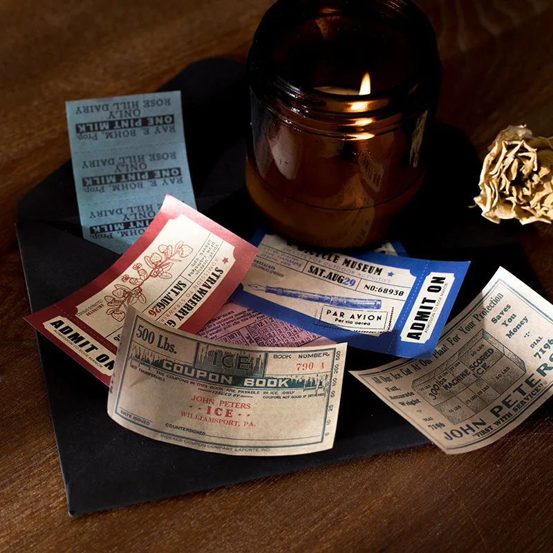 Винтажный блокнот для записей в стиле ретро 30 шт./компл.| |