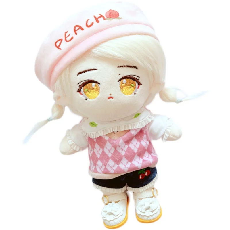 

[MYKPOP]KPOP Doll's Clothes & Accessoires - Lovely Clothe 4pcs Set for 20cm Dolls(without doll) Fans Collection SA21051502
