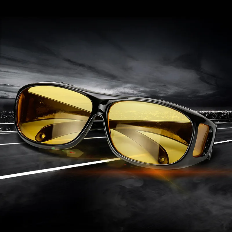 Yellow polarized 1 шт., модные очки для вождения, поляризационные, Дневные И Ночные очки, унисекс, HD, визуальные очки, УФ-защита, автомобильные солнцезащитные очки, очки - Название цвета: Yellow polarized